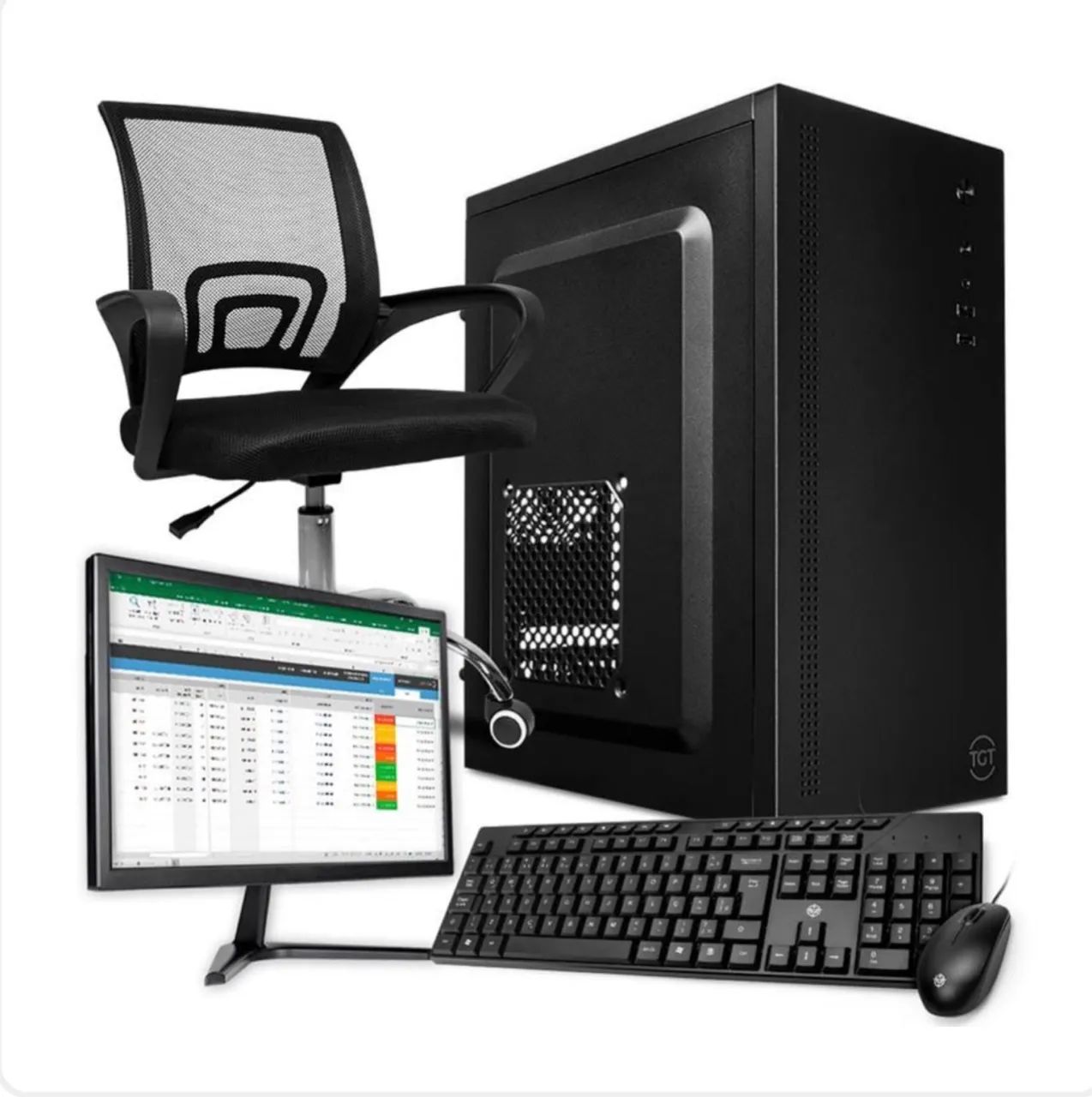 COMPUTADOR COMPLETO INTEL I5 SSD CADEIRA ESCRITÓRIO (R3 TECH)