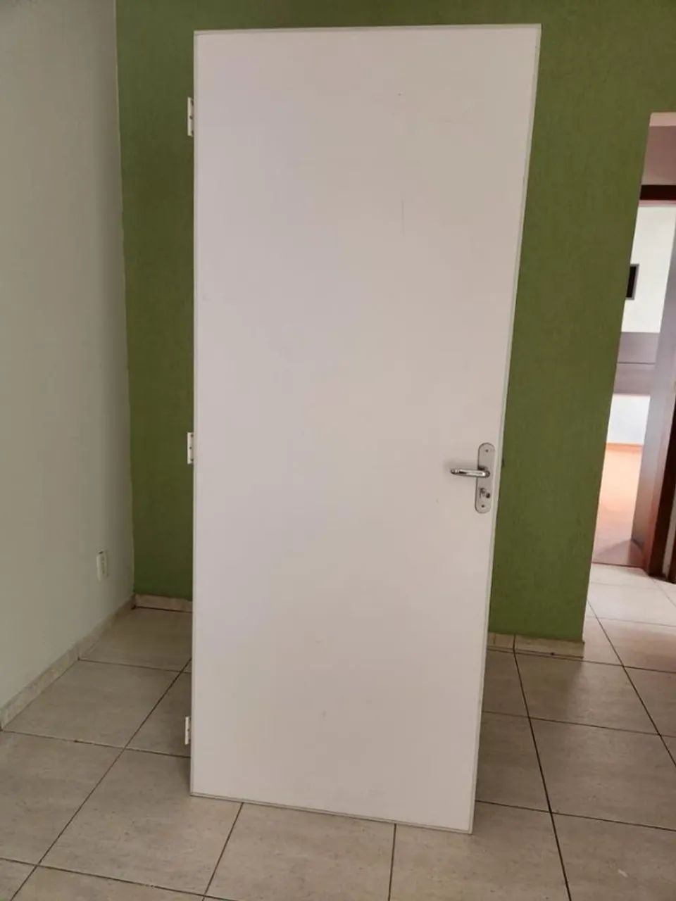 Divisoria de escritorio com porta