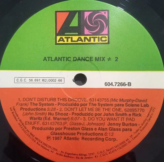 Disco de Vinil LP Atlantic Dance MIx 2 - Foto 3