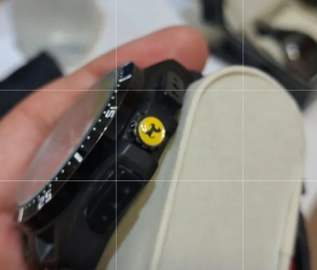 Relógio Pulso Ferrari Taquímetro Cronógrafo - Foto 4
