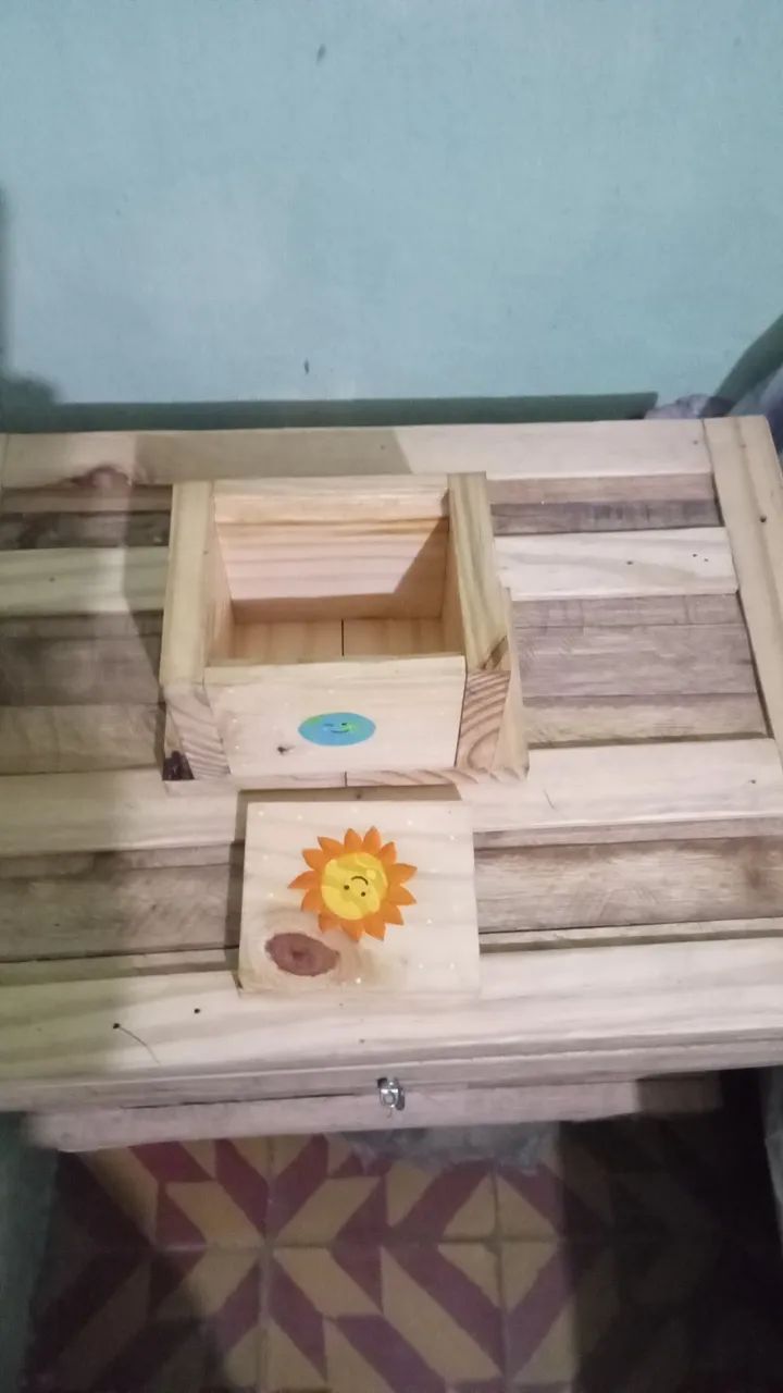 Baú de pinus infantil  - Foto 2