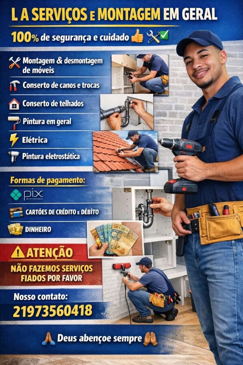 L.A SERVIÇOS E MONTAGEM EM GERAL 