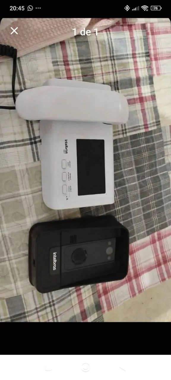 Vendo porteiro eletrônico intelbras