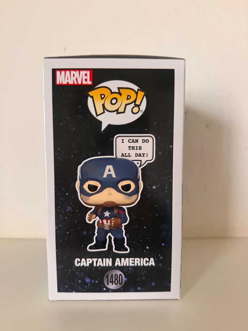 Funko Pop Marvel: Capitão América #1480 (I CAN DO THIS ALL DAY!) Infinity Saga - Foto 3