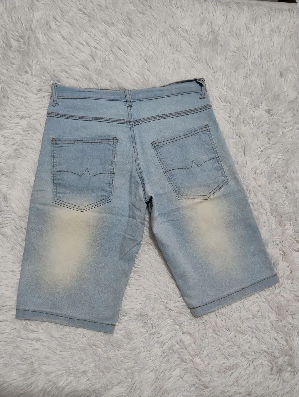 Bermuda Jeans Denim ZR 36 - Foto 3