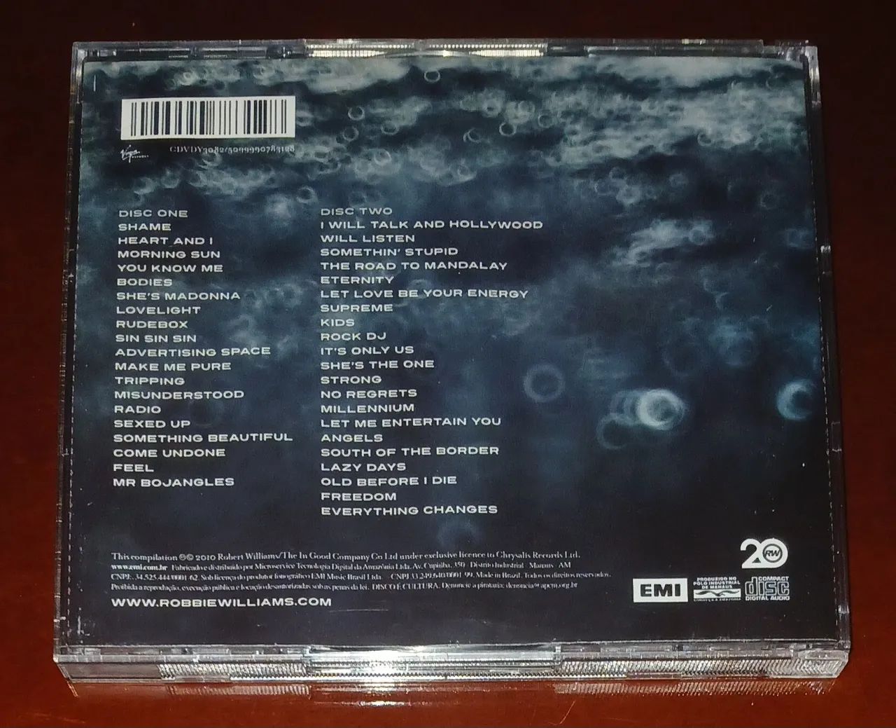 *PROMOÇÃO ATÉ 31/10* Cds Robbie Williams (Lote 1 Cd Duplo + 2 Cds Simples) - Foto 3
