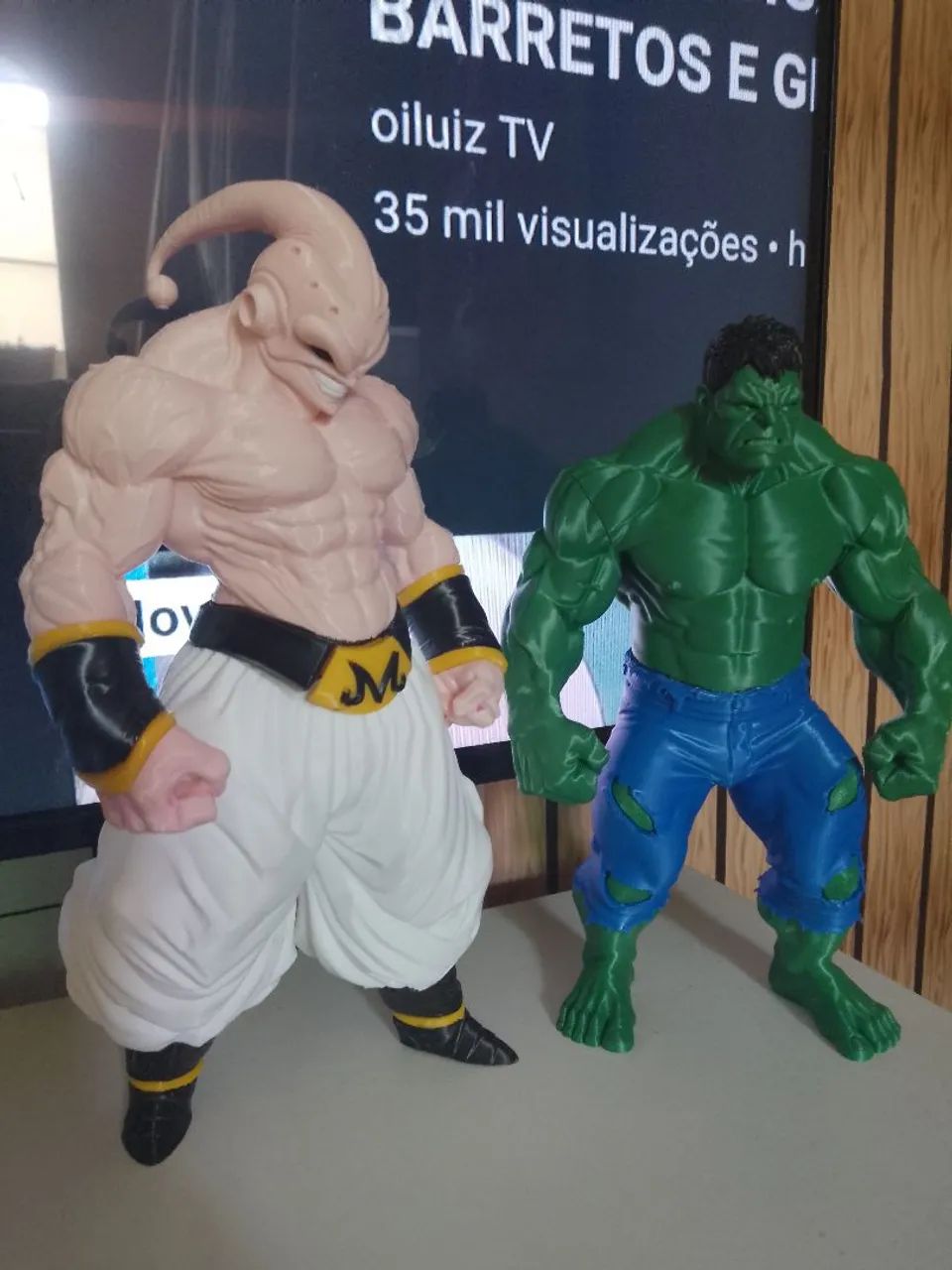 Action figure. Majin boo feito em impressora 3d  - Foto 5