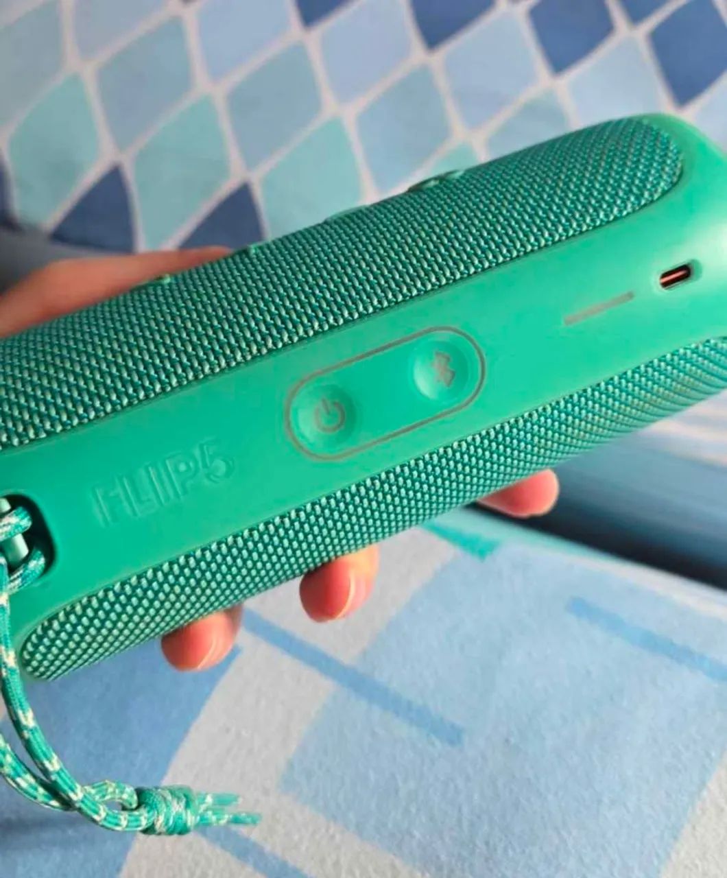 JBL Flip 5 Verde/Turquesa - Foto 2