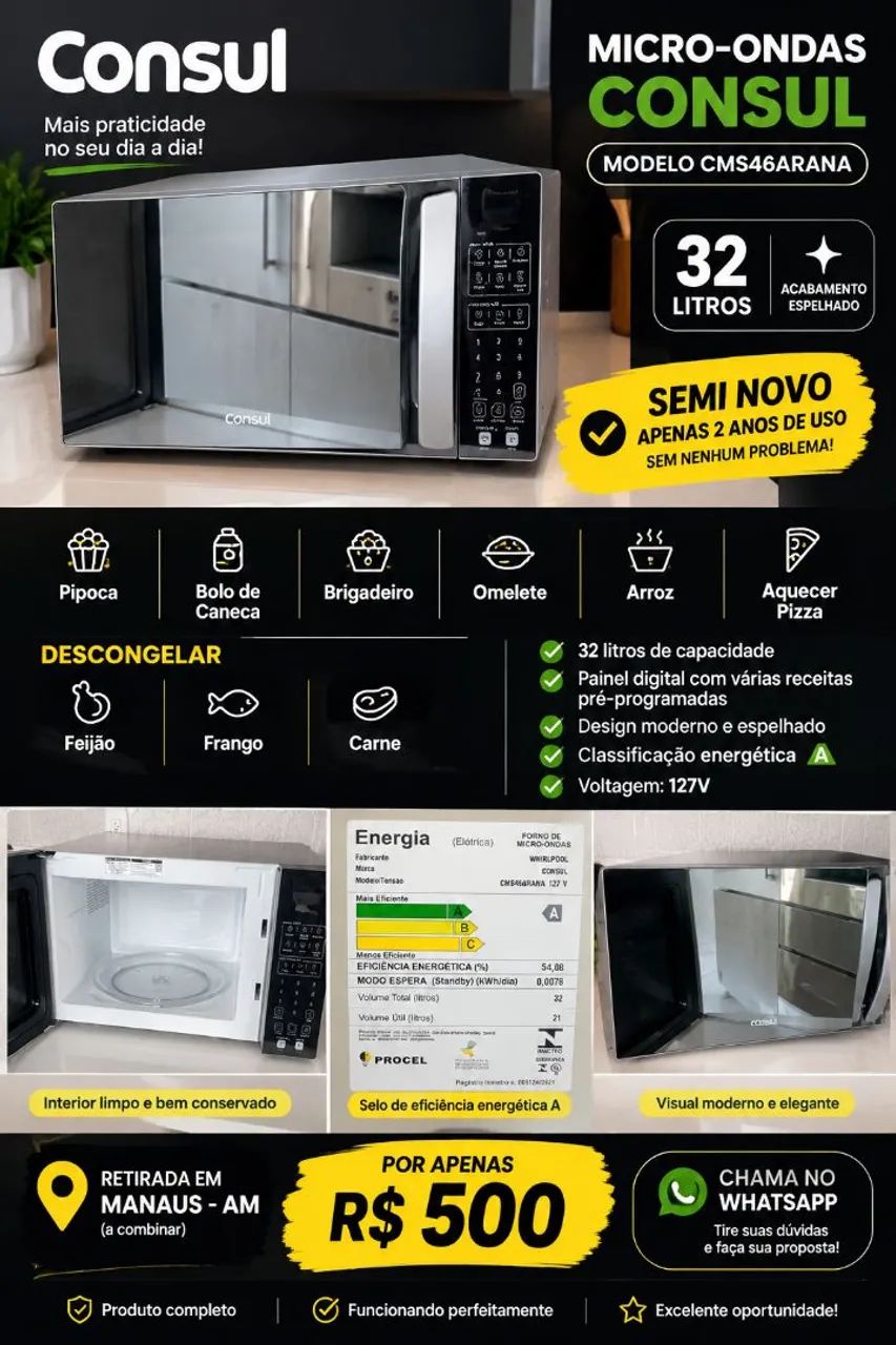 Microondas consul 