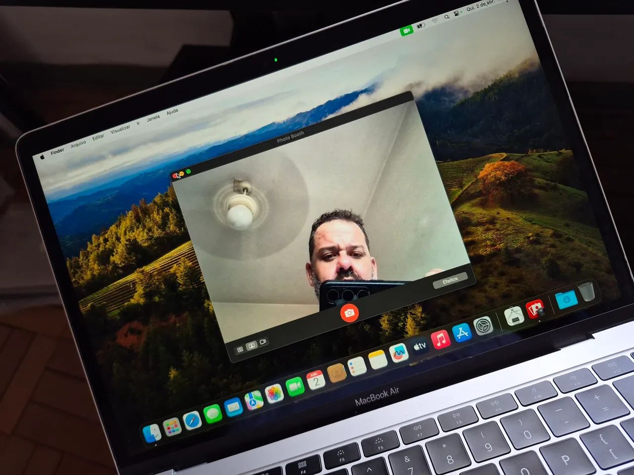 Tela para macbook air ótimo estado
