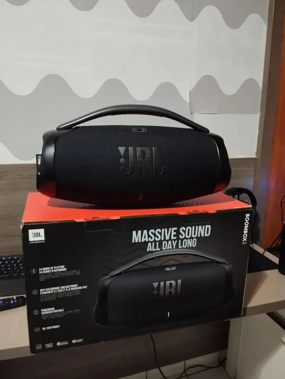 caixa de som jbl
