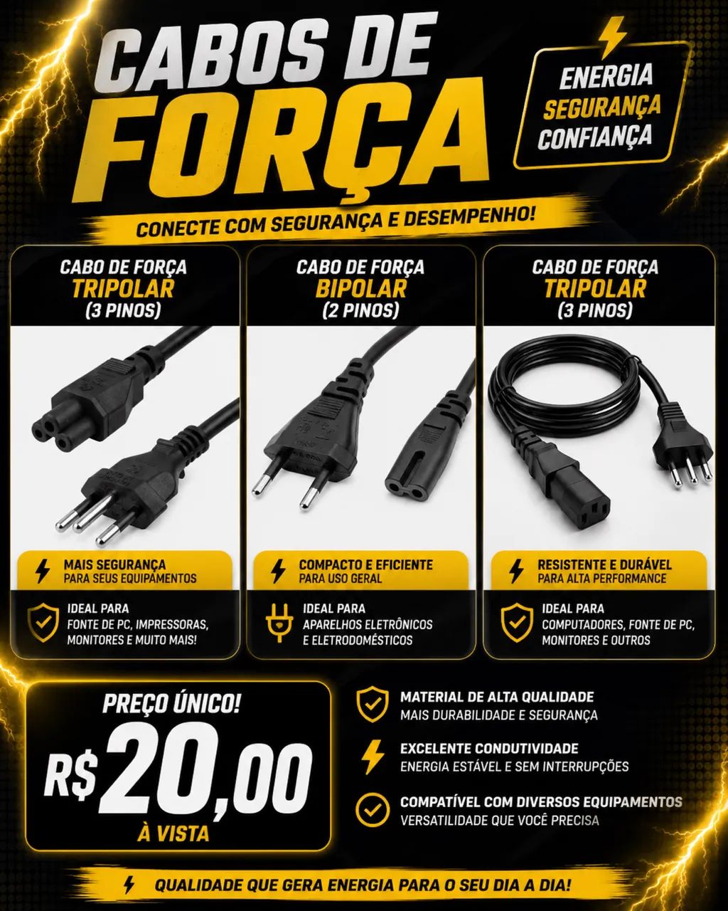 CABOS DE FORÇA