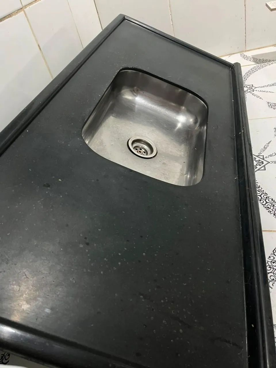 Pia de fibra e cuba inox - Foto 2