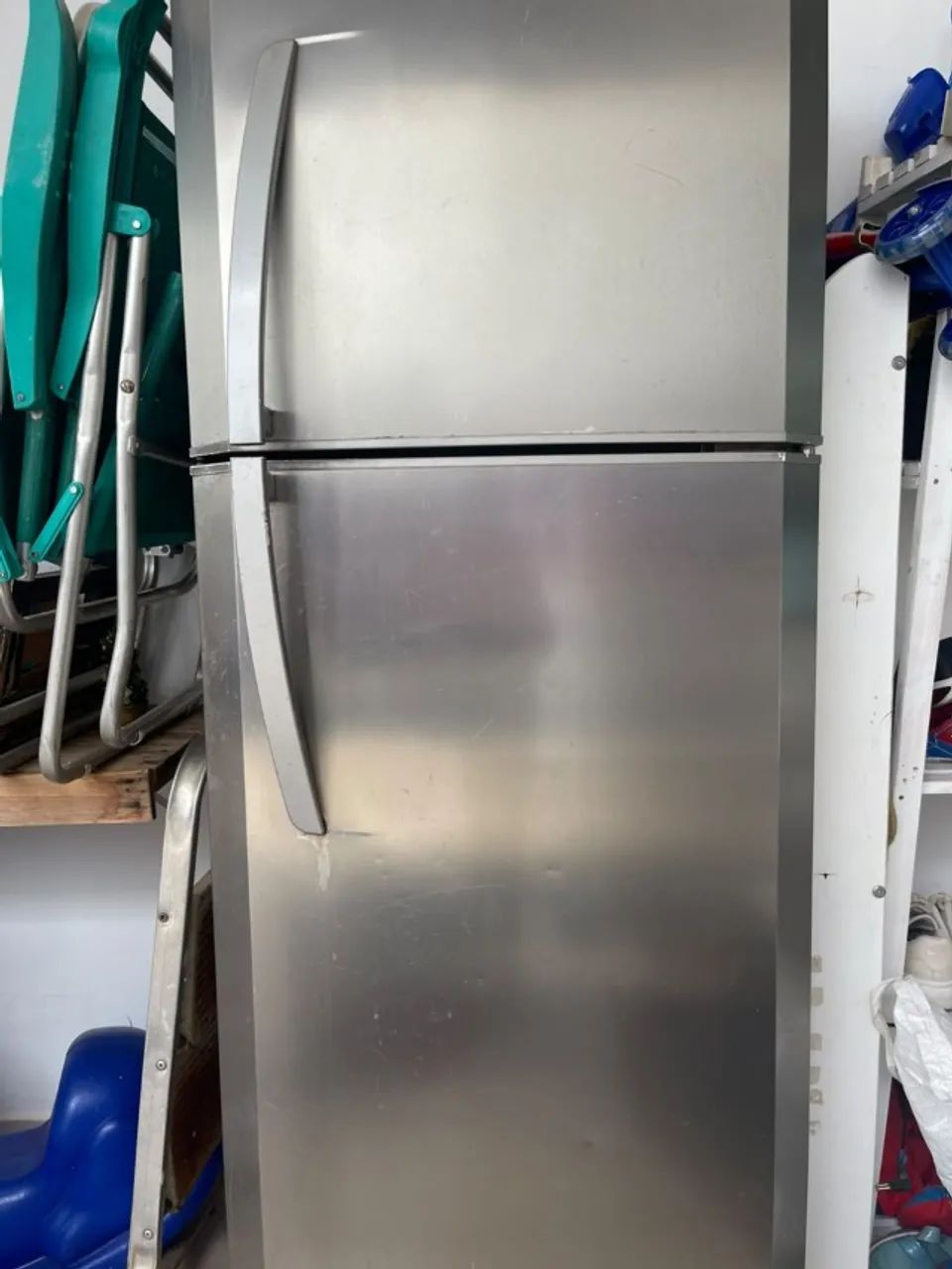 Geladeira Continental  inox 467 litros