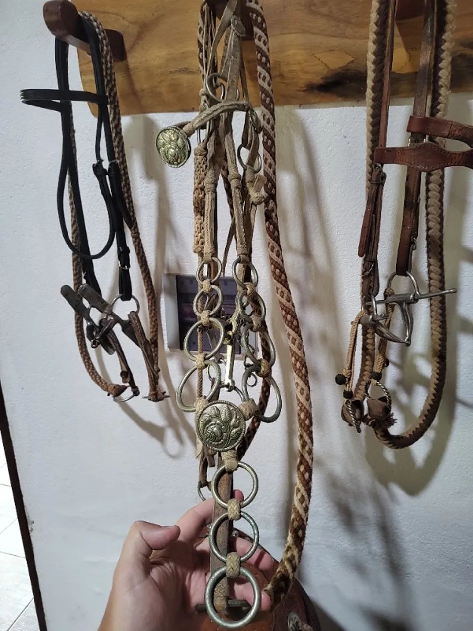 TRAIA DE ALPACA PARA CAVALO E MULA