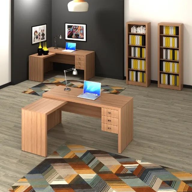 Móveis para Escritório, 4 Peças, Excelente Custo-Benefício, R$ 2.452,56! - Foto 3