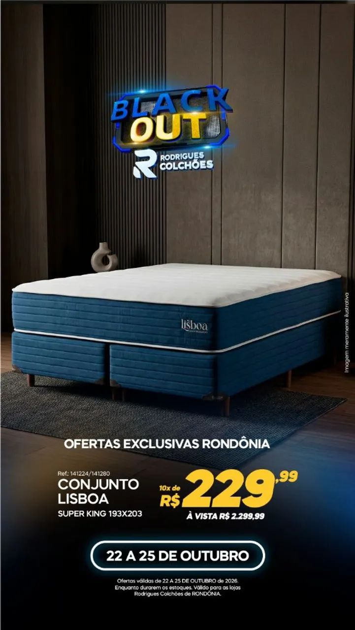 ? CAMA COMPLETA COM CONFORTO E QUALIDADE! ? OFERTA IMPERDÍVEL ? COMPRE JÁ A SUA! - Foto 4