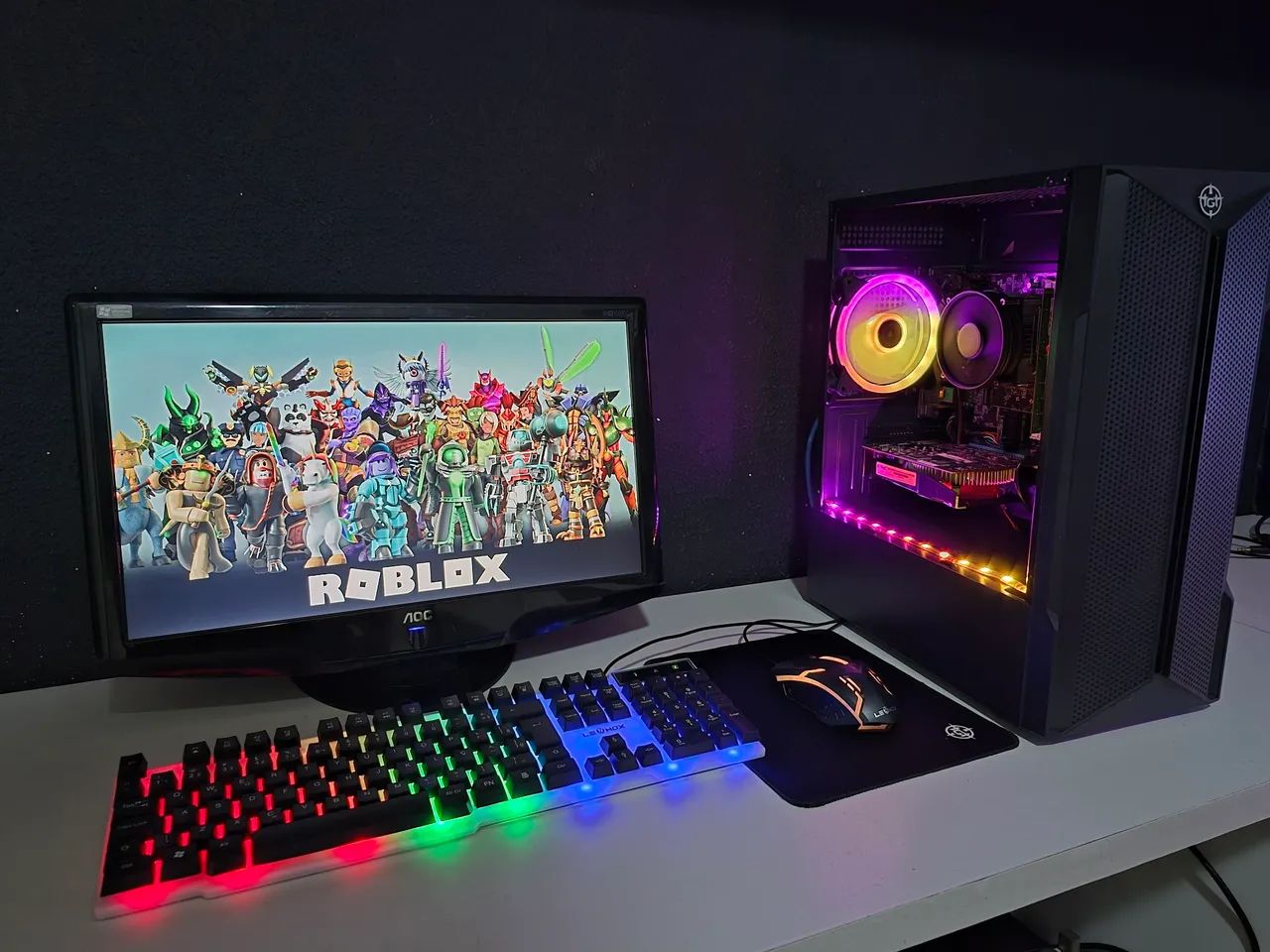 Pc gamer completo i5 GTA Roblox com garantia