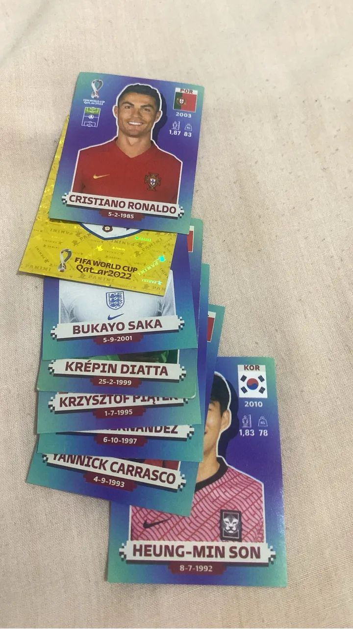 Figurinhas da copa de 2022 a partir de 1 real envie sua relação  - Foto 2