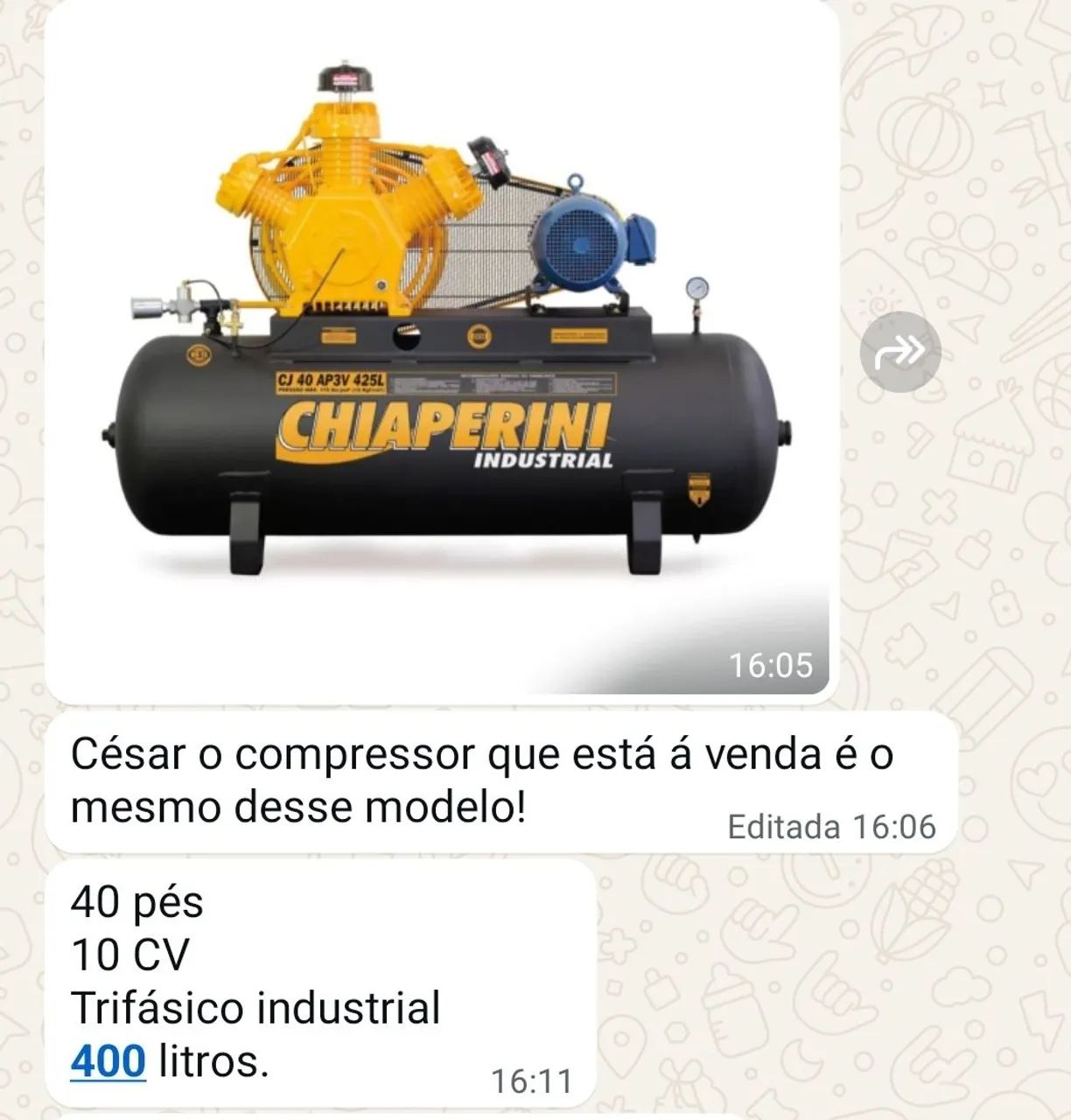 Compressor chiaperini industrial  - Foto 5