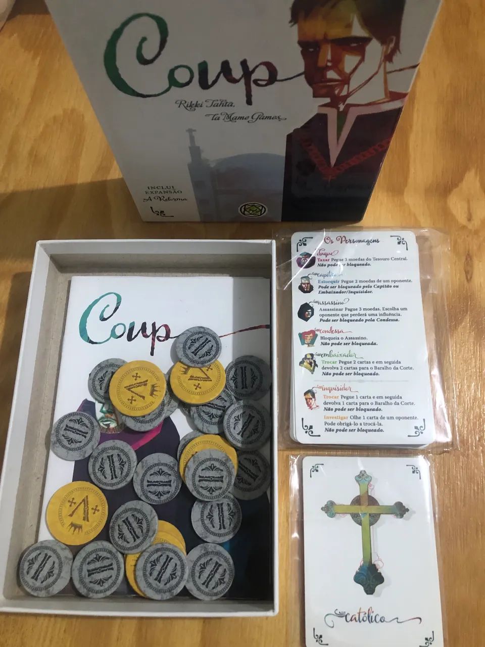 Coup 2 edição jogo de carta  - Foto 4