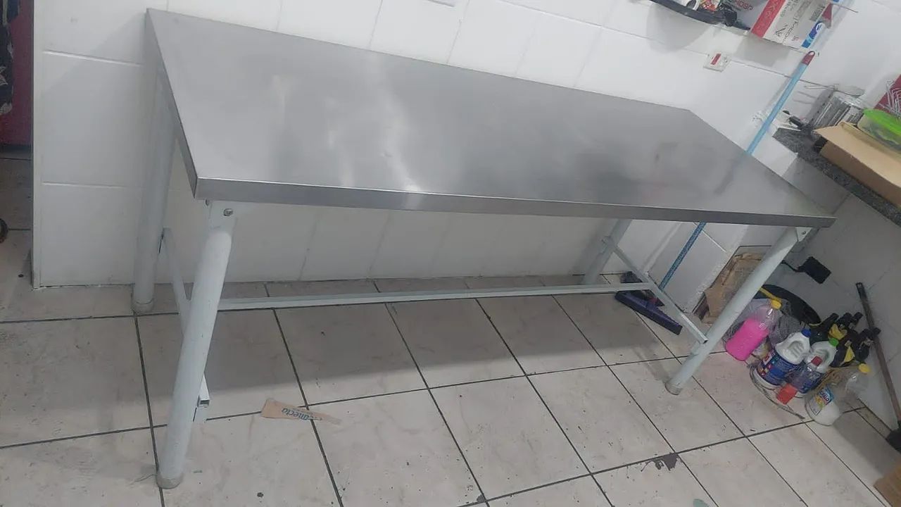 Mesa de Inox para Restaurante e Bar
