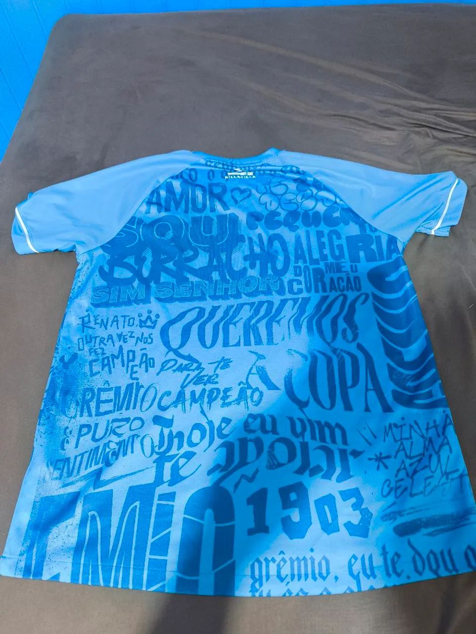 Camisa Grêmio umbro every team has one 2023 nova tamanho M - Foto 2