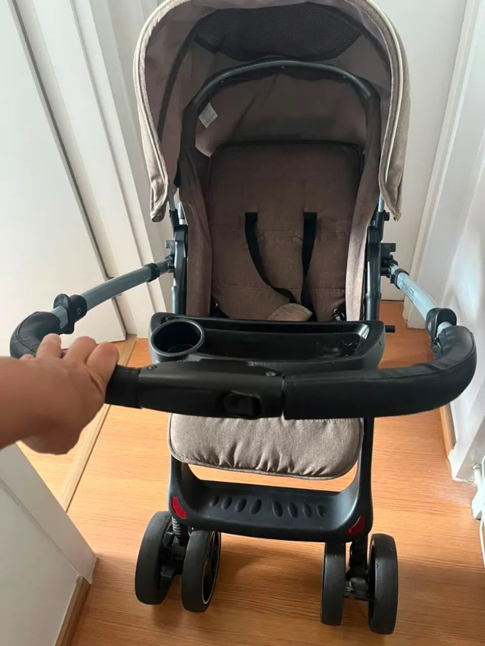 Carrinho de Bebê + Bebê Conforto Kiddo - Foto 5