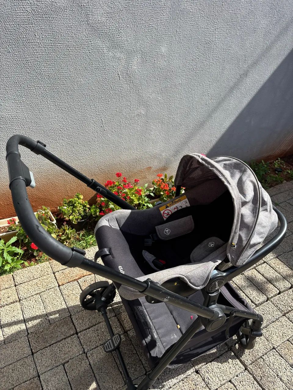 Carrinho e bebê conforto  - Foto 3