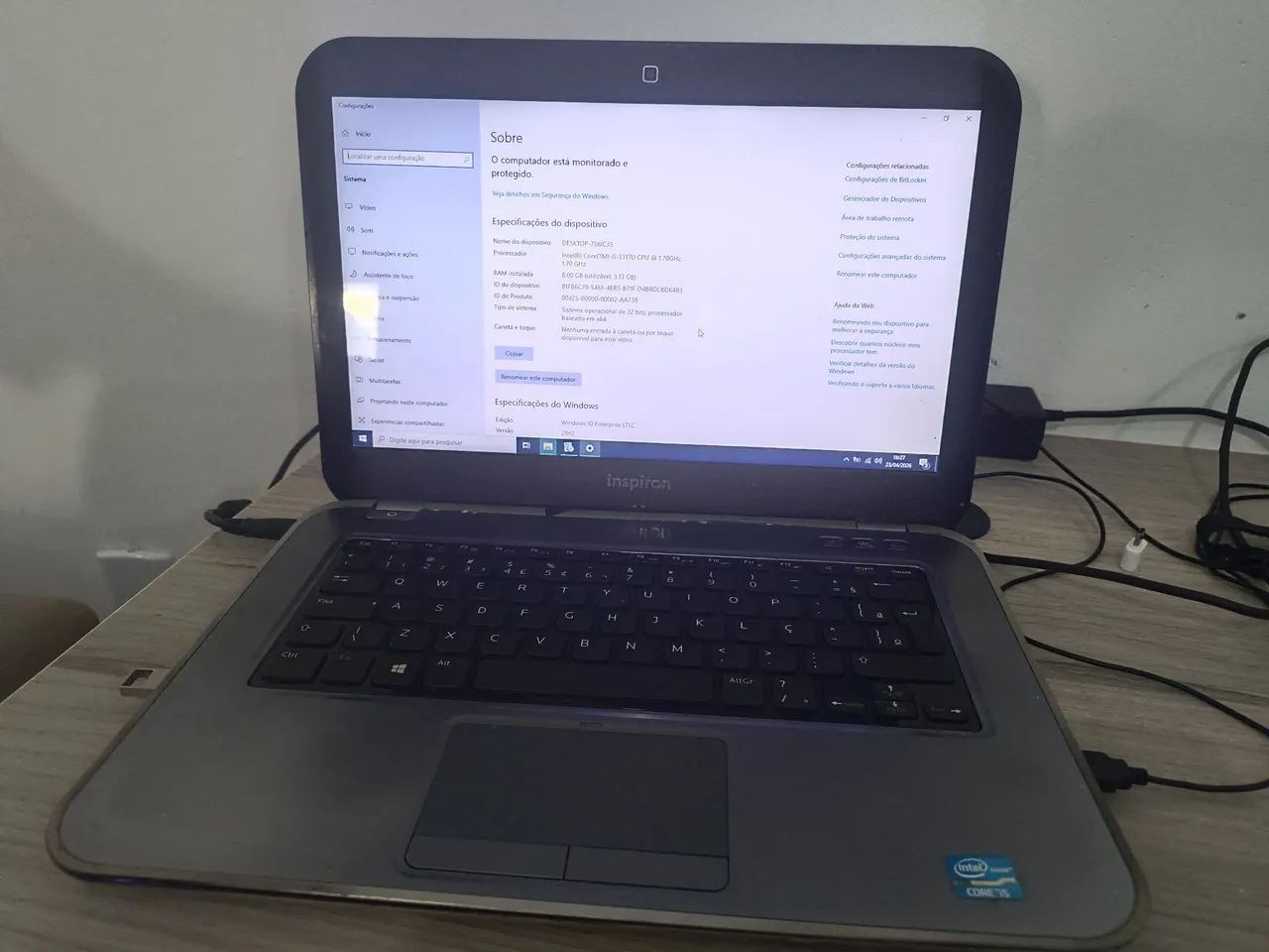 Notebook Dell, core i5 3ª geração, 8 GB de memória RAM top, leia a descrição  - Foto 2