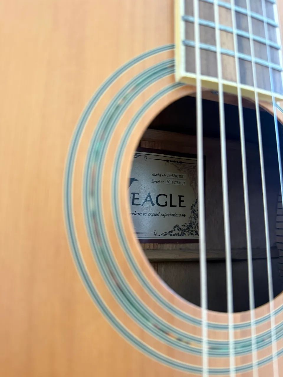 Violão Eagle CH888STNT - Aceito Troca - Foto 4