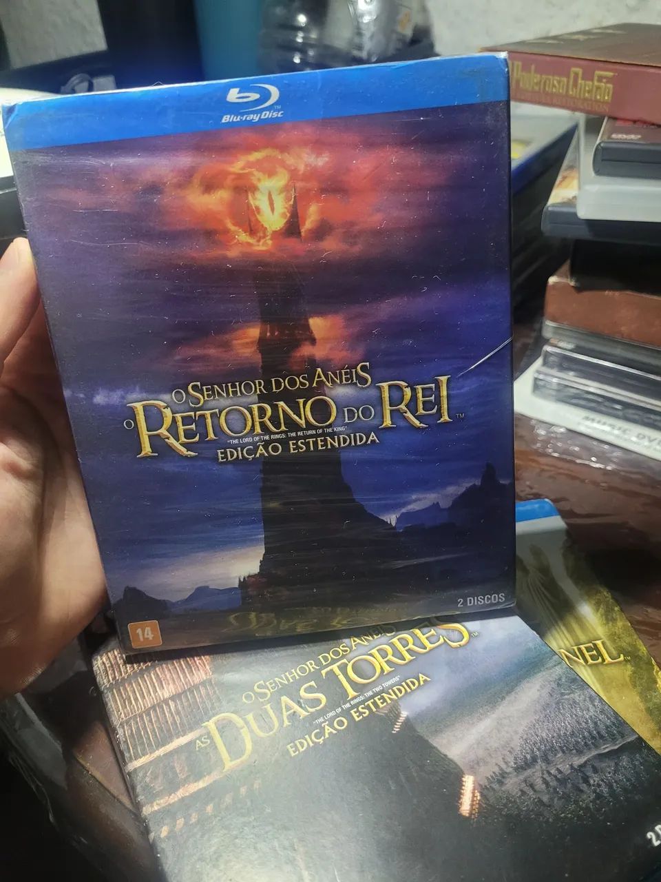 blu ray coleçao o senhor dos aneis versão estendida - Foto 4