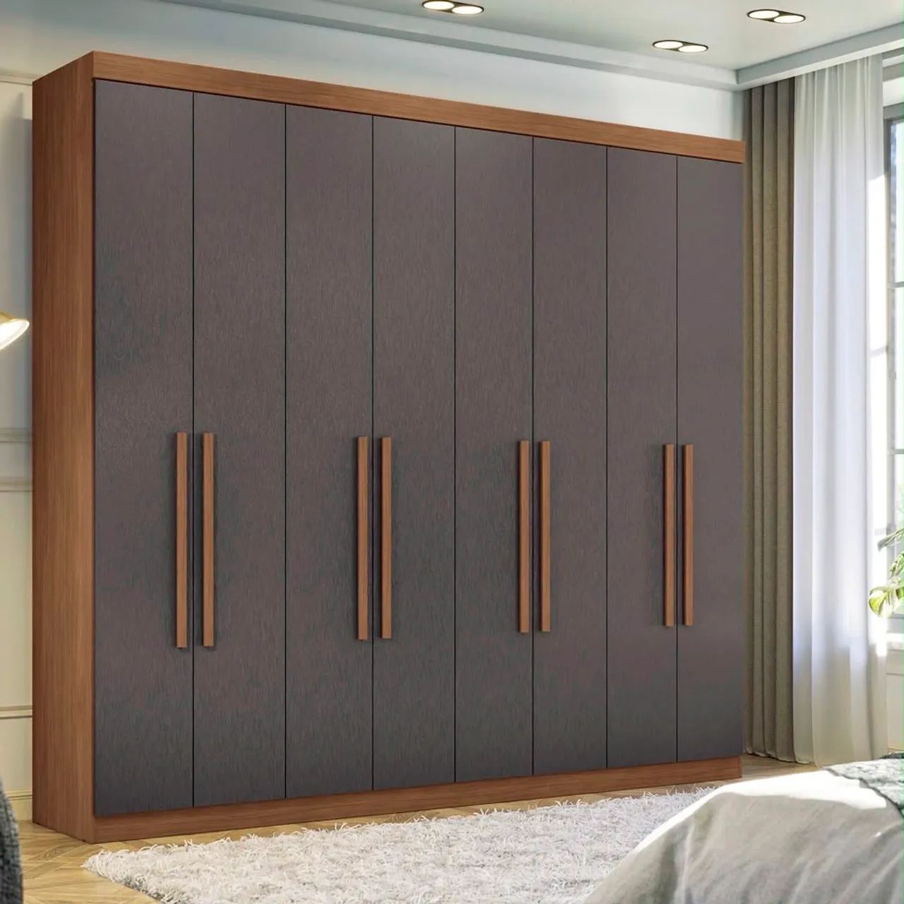 Guarda Roupa 8 Portas Entrega e Montagem GRÁTIS 