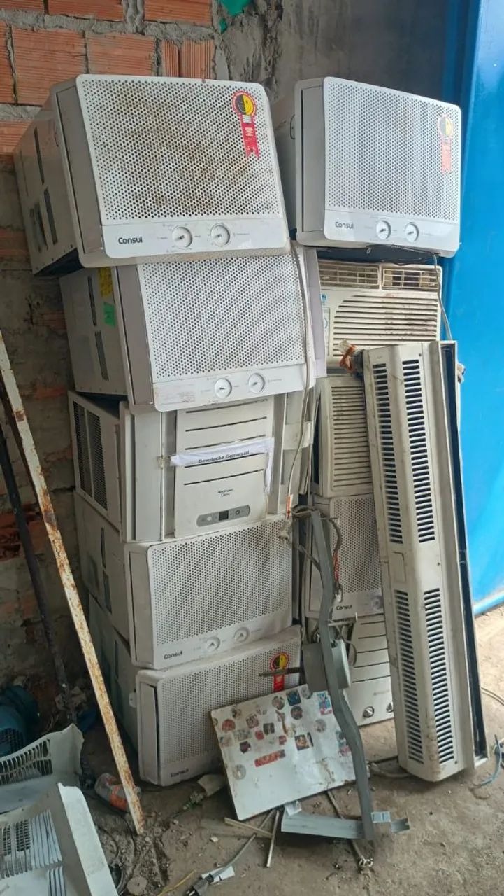 Compro ar condicionado com defeito Queimado velho com avaria.  - Foto 6