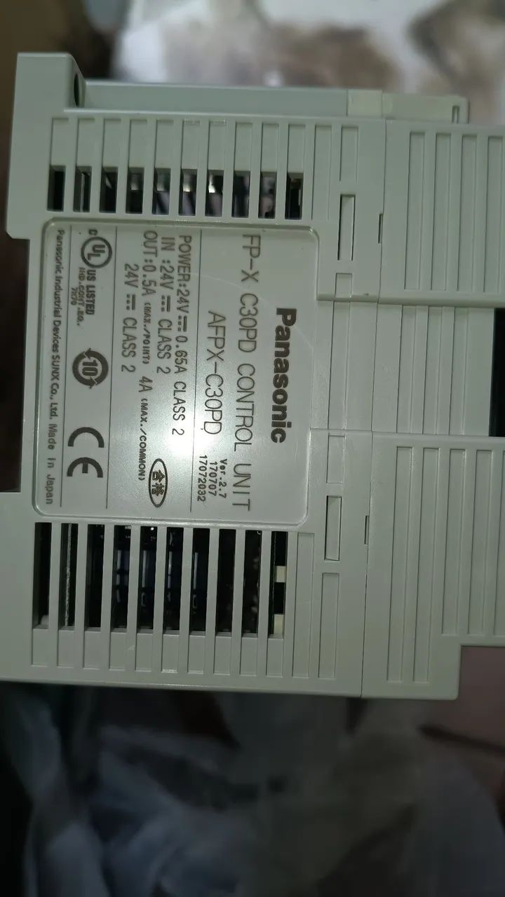 Controlador clp Panasonic AFPX-C30PD - Foto 2