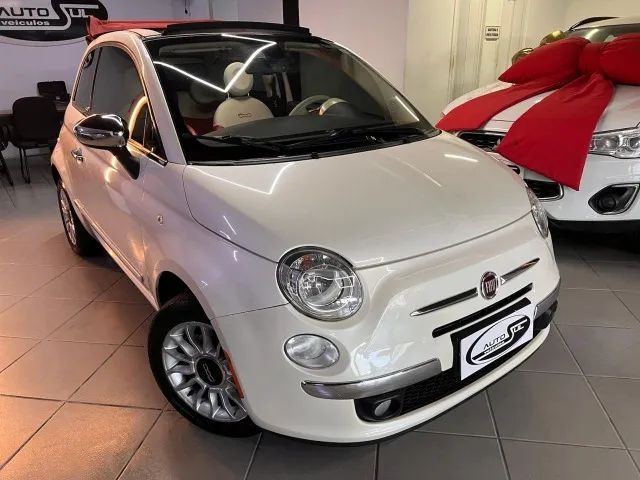 Fiat 500 Cabrio/ Coupe Gucci/flex 1.4 Aut. 2013 - Foto 2