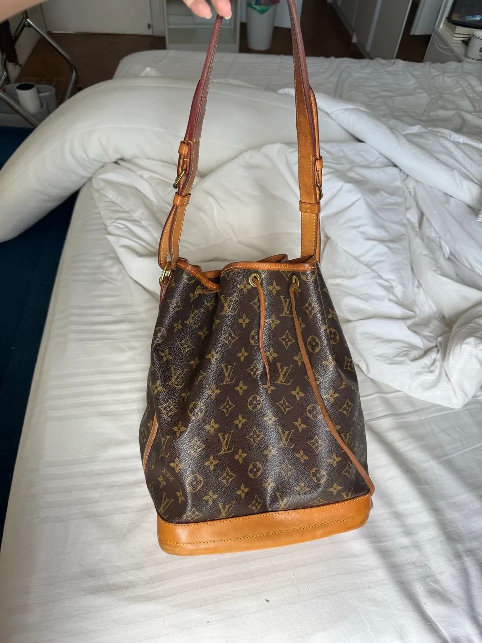Bolsa Louis Vuitton modelo Noé grande, perfeito estado, original  - Foto 4