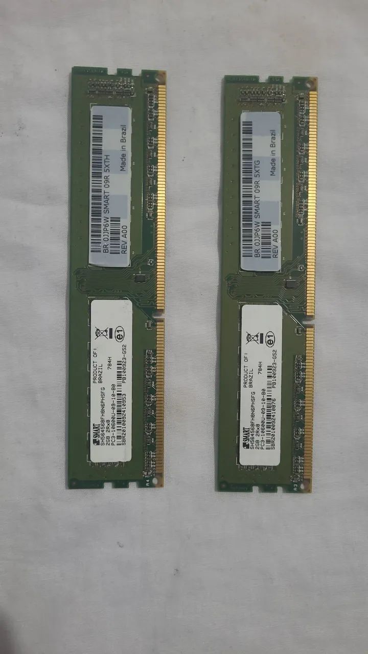 Vendo par de memória RAM pc 4GB ddr3 funcionando perfeitamente 2GB cada. - Foto 3
