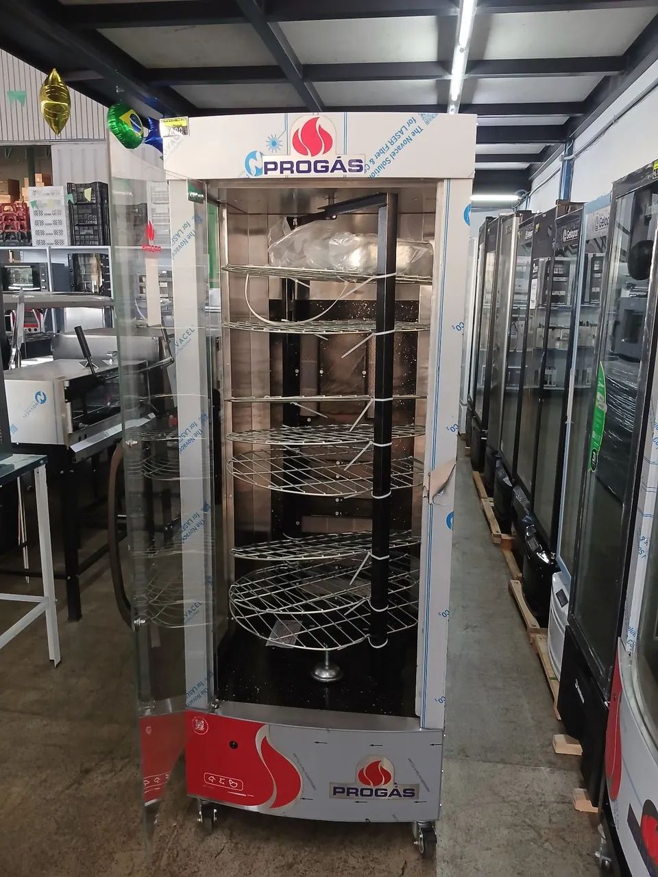 Forno Multiuso Giratório a Gás 128kg PRP-482 - Foto 2
