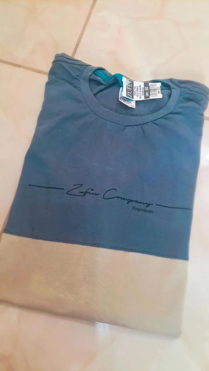 Camisa masculina 100% algodão  - Foto 3