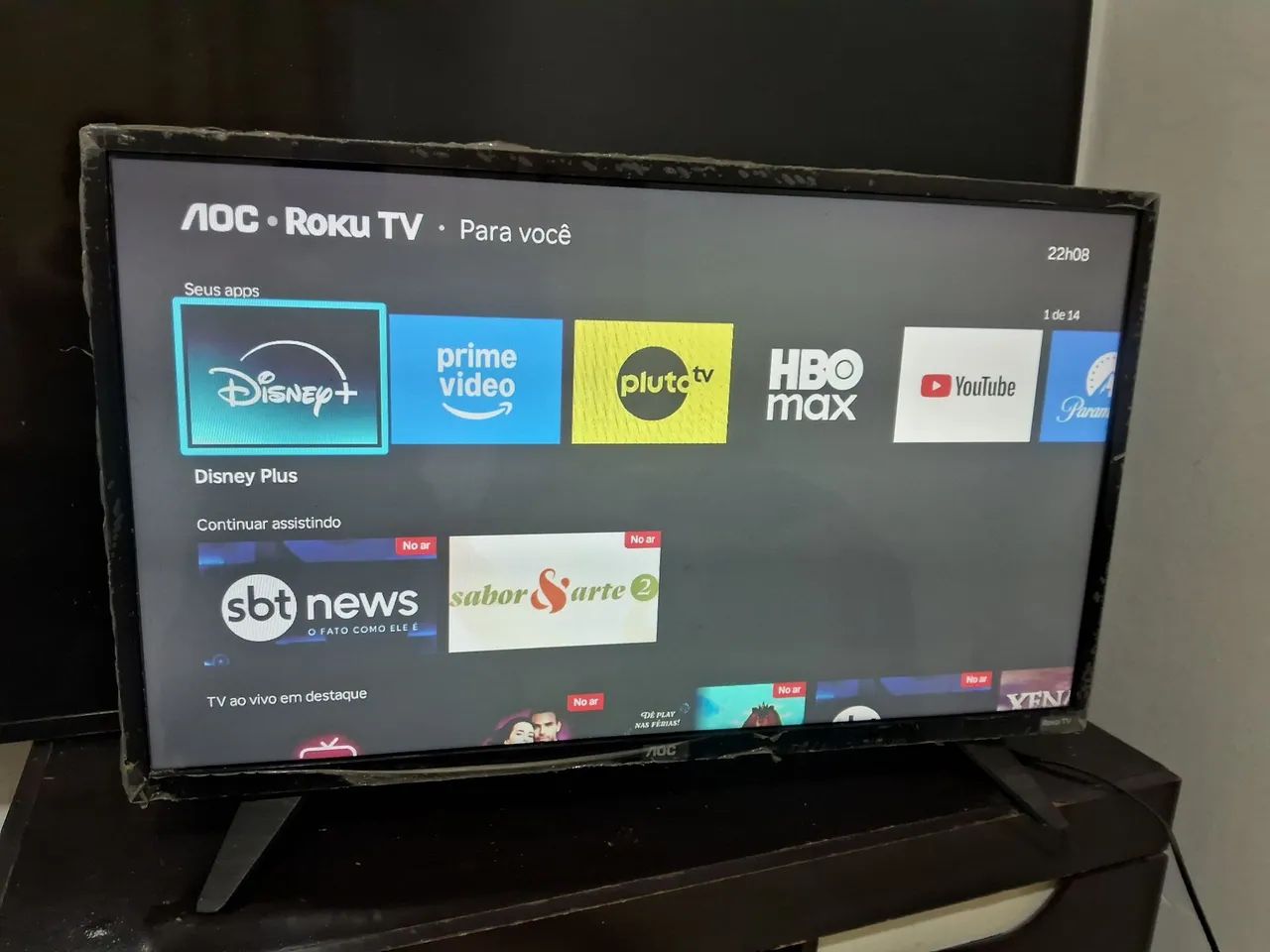 SMARTV AOC 32 COM ENTREGA INCLUÍDA  - Foto 2