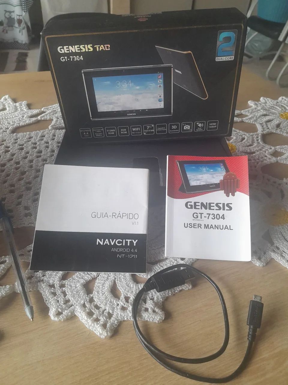 Tablet Gênesis GT7304 