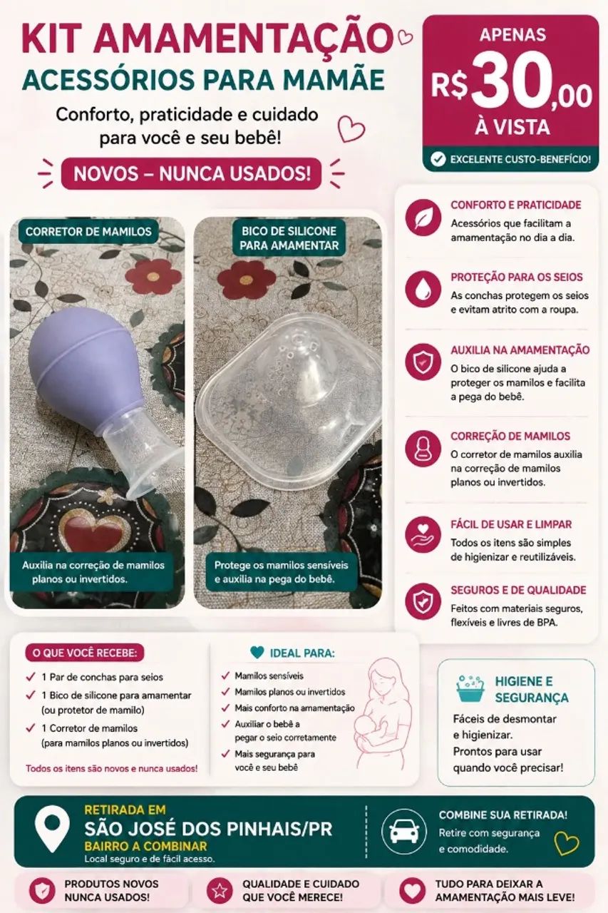 Kit Amamentação 