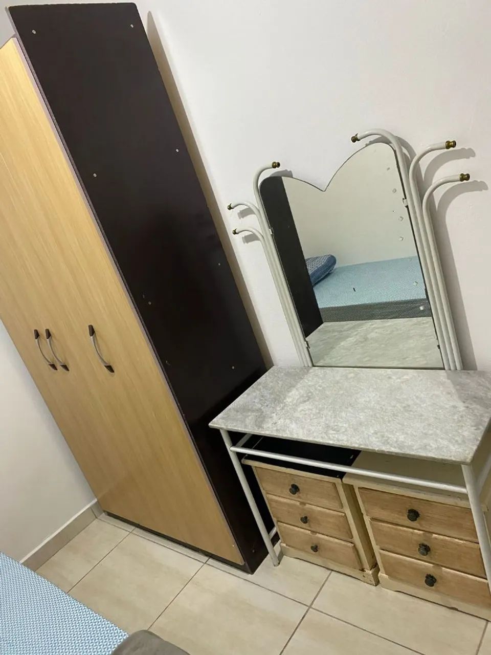 Quarto individual mobiliado com cozinha e banheiro compartilhado prox Facens $570 - Foto 2