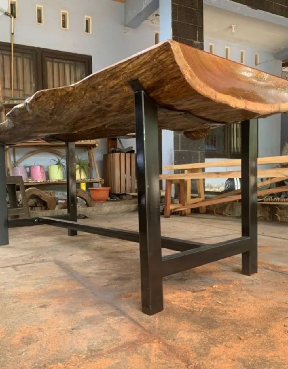 Mesa rustica luxo área externa - Foto 3