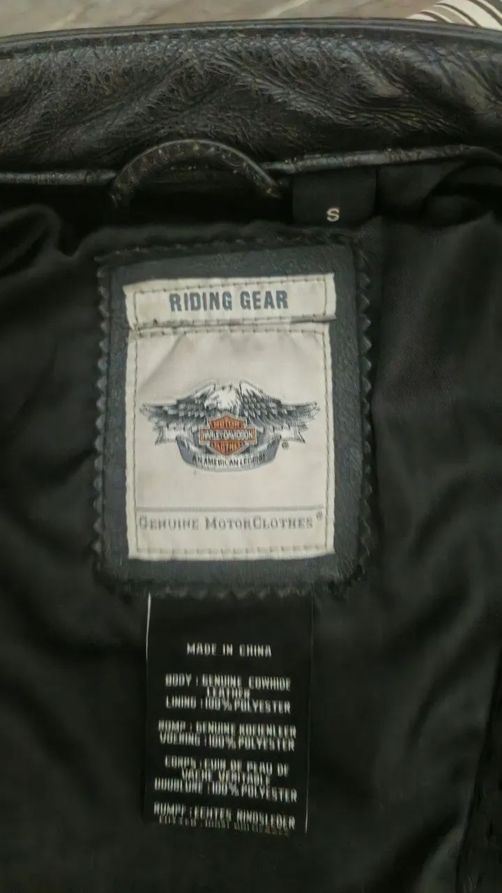 Jaqueta de Couro forrada Harley Davidson Original  - Foto 3
