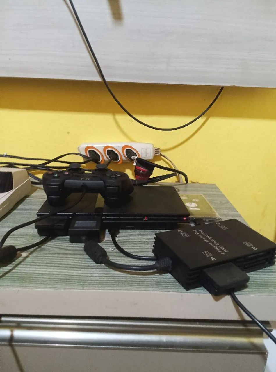 Playstation 2 desbloqueado (com leitor funcionando)  - Foto 3