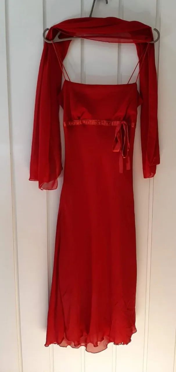 Vestido vermelho de festa  - Foto 4