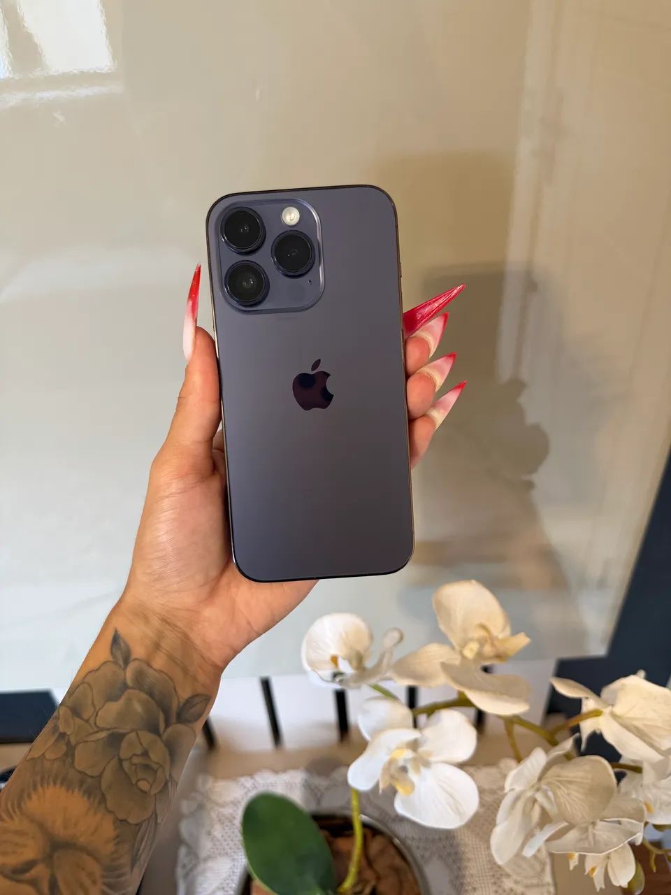 iPhone 14 Pro 1TB Roxo IMPECÁVEL 