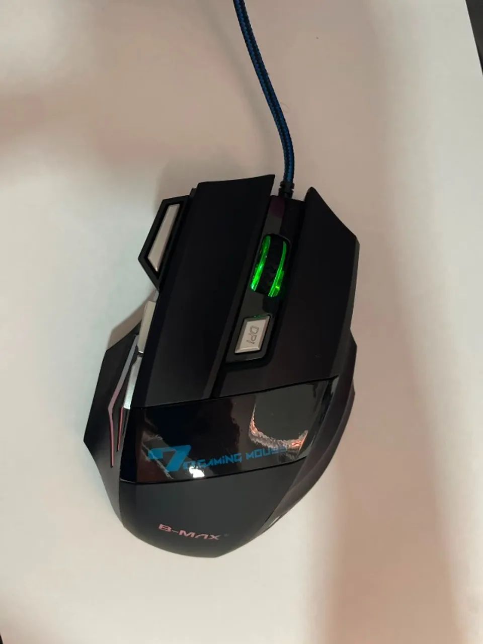 Mouse Gamer B-Max com Iluminação LED RGB